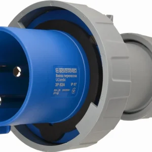 Вилка переносна серії UCombi  3P 63А IP 67