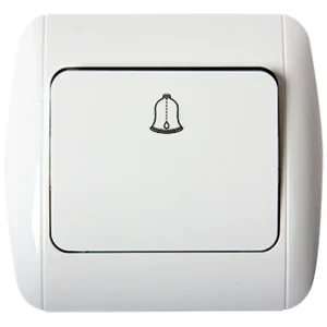 Вимикач e.install.stand.811D дзвоника з рамкою