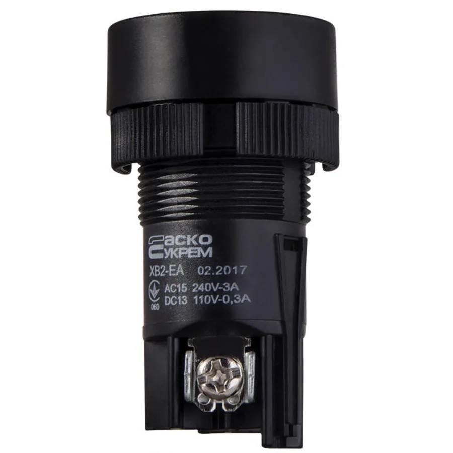XB2-EA121 Кнопка "Старт" чорна (NO)