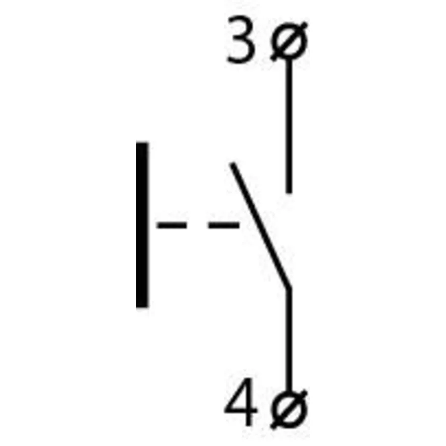 XB2-EA121 Кнопка "Старт" чорна (NO)
