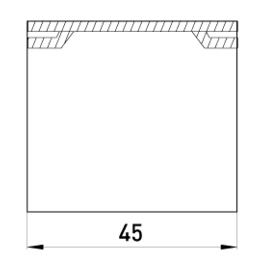 З'єднувач e.trunking.channel.stand.40.25 для короба 40х25мм