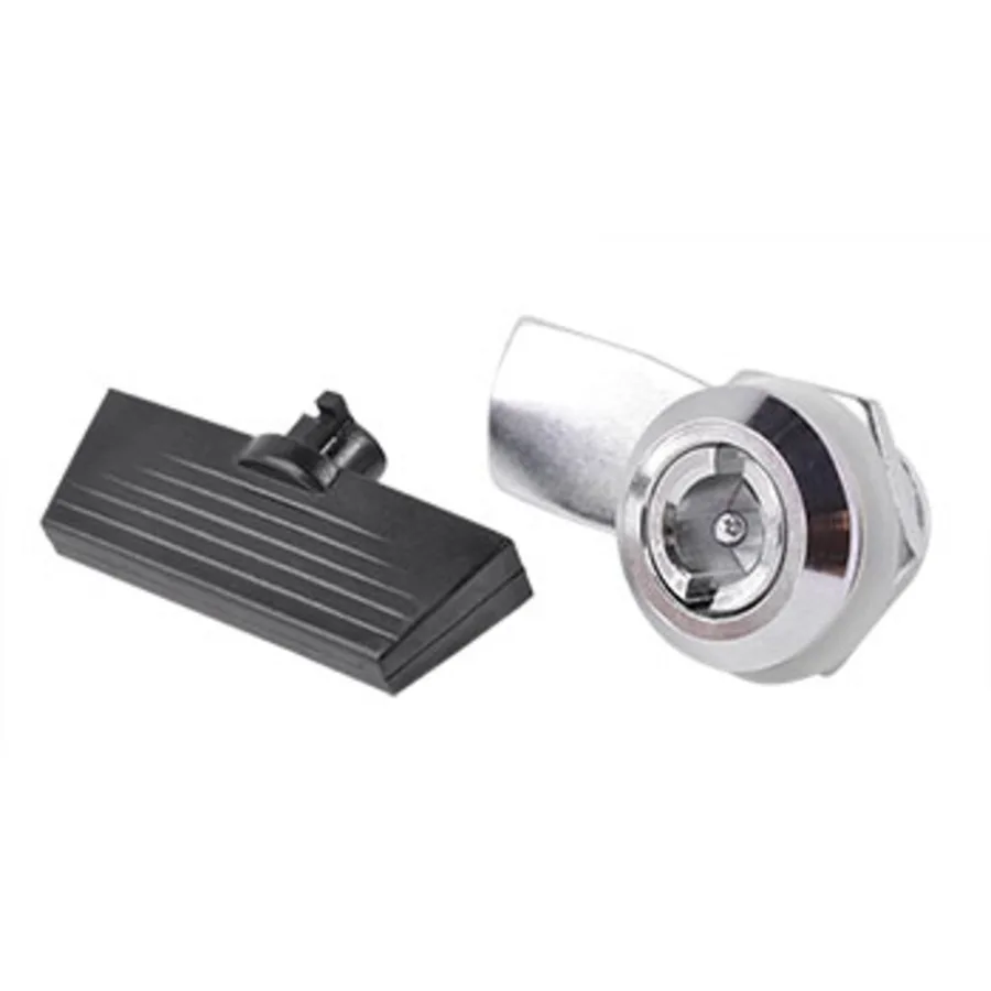 Замок e.lock.02 подвійна бородка, 22-25/50, пластиковий ключ