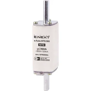Запобіжник плавкий e.fuse.NT0.160, габарит 0, 160А
