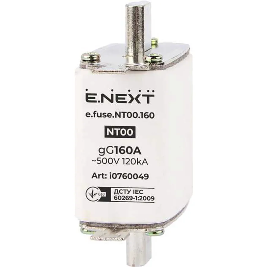 Запобіжник плавкий e.fuse.NT00.160, габарит 00, 160А