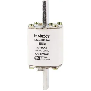 Запобіжник плавкий e.fuse.NT2.200, габарит 2, 200А