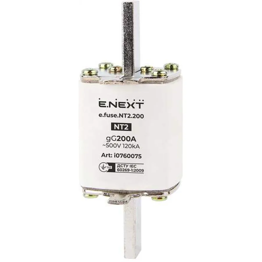 Запобіжник плавкий e.fuse.NT2.200, габарит 2, 200А
