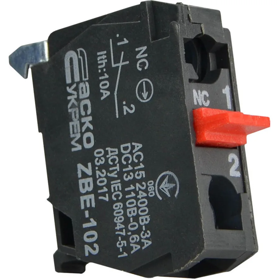 ZBE-102 N/C Контакт до постів керування XAL-D